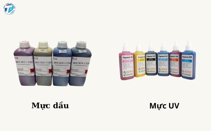 Nhận biết mực dầu và mực UV